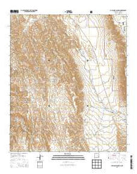 La Paloma Canyon New Mexico Historical topographic map, 1:24000 scale, 7.5 X 7.5 Minute, Year 2013