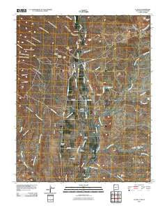 La Plata New Mexico Historical topographic map, 1:24000 scale, 7.5 X 7.5 Minute, Year 2010