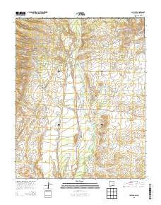 La Plata New Mexico Historical topographic map, 1:24000 scale, 7.5 X 7.5 Minute, Year 2013