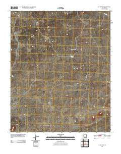 La Rendija New Mexico Historical topographic map, 1:24000 scale, 7.5 X 7.5 Minute, Year 2010