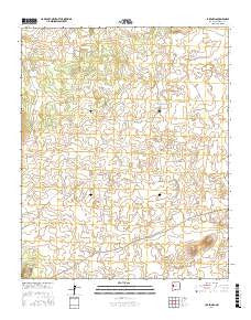 La Rendija New Mexico Current topographic map, 1:24000 scale, 7.5 X 7.5 Minute, Year 2017