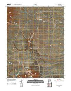 La Segita Peaks New Mexico Historical topographic map, 1:24000 scale, 7.5 X 7.5 Minute, Year 2010