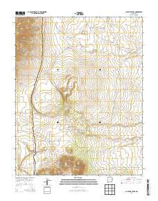 La Segita Peaks New Mexico Historical topographic map, 1:24000 scale, 7.5 X 7.5 Minute, Year 2013