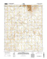 La Segita Peaks NE New Mexico Current topographic map, 1:24000 scale, 7.5 X 7.5 Minute, Year 2013