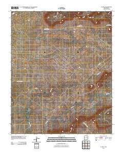 La Silla New Mexico Historical topographic map, 1:24000 scale, 7.5 X 7.5 Minute, Year 2010