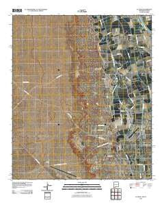 La Union New Mexico Historical topographic map, 1:24000 scale, 7.5 X 7.5 Minute, Year 2010