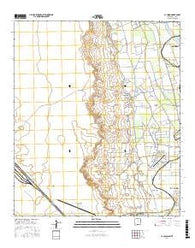 La Union New Mexico Current topographic map, 1:24000 scale, 7.5 X 7.5 Minute, Year 2017