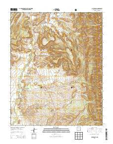 La Ventana New Mexico Historical topographic map, 1:24000 scale, 7.5 X 7.5 Minute, Year 2013