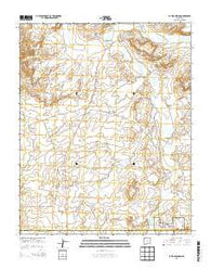 La Vida Mission New Mexico Current topographic map, 1:24000 scale, 7.5 X 7.5 Minute, Year 2013