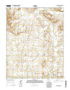 La Vida Mission New Mexico Current topographic map, 1:24000 scale, 7.5 X 7.5 Minute, Year 2013
