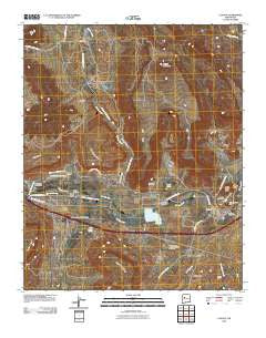 Laguna New Mexico Historical topographic map, 1:24000 scale, 7.5 X 7.5 Minute, Year 2010