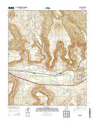 Laguna New Mexico Historical topographic map, 1:24000 scale, 7.5 X 7.5 Minute, Year 2013