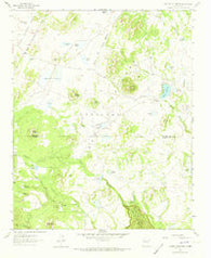 Laguna Canoneros New Mexico Historical topographic map, 1:24000 scale, 7.5 X 7.5 Minute, Year 1961