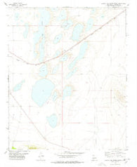 Laguna Del Perro North New Mexico Historical topographic map, 1:24000 scale, 7.5 X 7.5 Minute, Year 1978