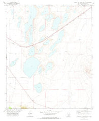 Laguna Del Perro South New Mexico Historical topographic map, 1:24000 scale, 7.5 X 7.5 Minute, Year 1978