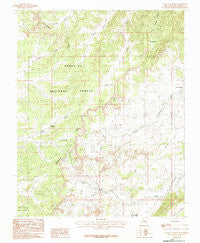 Laguna Gurule New Mexico Historical topographic map, 1:24000 scale, 7.5 X 7.5 Minute, Year 1983