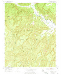 Laguna Peak New Mexico Historical topographic map, 1:24000 scale, 7.5 X 7.5 Minute, Year 1953