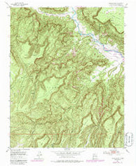 Laguna Peak New Mexico Historical topographic map, 1:24000 scale, 7.5 X 7.5 Minute, Year 1953