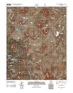 Laguna Canoneros New Mexico Historical topographic map, 1:24000 scale, 7.5 X 7.5 Minute, Year 2011