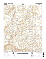 Laguna De Los Terreros New Mexico Current topographic map, 1:24000 scale, 7.5 X 7.5 Minute, Year 2017