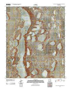 Laguna Del Perro North New Mexico Historical topographic map, 1:24000 scale, 7.5 X 7.5 Minute, Year 2010