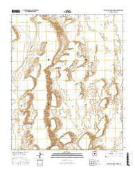 Laguna Del Perro North New Mexico Current topographic map, 1:24000 scale, 7.5 X 7.5 Minute, Year 2017