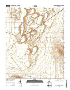 Laguna Del Perro South New Mexico Historical topographic map, 1:24000 scale, 7.5 X 7.5 Minute, Year 2013