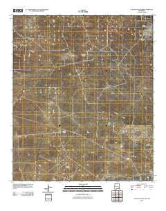 Laguna Gatuna NW New Mexico Historical topographic map, 1:24000 scale, 7.5 X 7.5 Minute, Year 2010