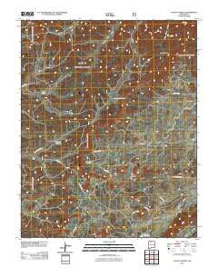 Laguna Gurule New Mexico Historical topographic map, 1:24000 scale, 7.5 X 7.5 Minute, Year 2011