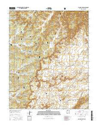 Laguna Gurule New Mexico Current topographic map, 1:24000 scale, 7.5 X 7.5 Minute, Year 2017