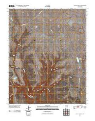 Laguna Huerfana New Mexico Historical topographic map, 1:24000 scale, 7.5 X 7.5 Minute, Year 2010
