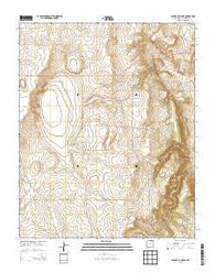 Laguna La Monia New Mexico Historical topographic map, 1:24000 scale, 7.5 X 7.5 Minute, Year 2013