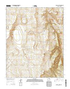 Laguna La Monia New Mexico Historical topographic map, 1:24000 scale, 7.5 X 7.5 Minute, Year 2013