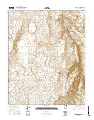 Laguna La Monia New Mexico Current topographic map, 1:24000 scale, 7.5 X 7.5 Minute, Year 2017