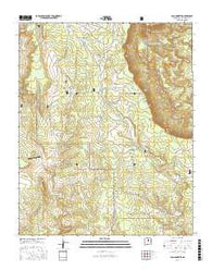 Laguna Ortiz New Mexico Current topographic map, 1:24000 scale, 7.5 X 7.5 Minute, Year 2017