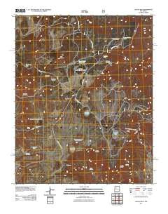 Laguna Seca New Mexico Historical topographic map, 1:24000 scale, 7.5 X 7.5 Minute, Year 2011