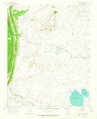 Lake Isabel New Mexico Historical topographic map, 1:24000 scale, 7.5 X 7.5 Minute, Year 1963