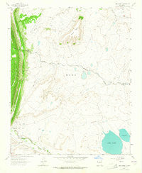 Lake Isabel New Mexico Historical topographic map, 1:24000 scale, 7.5 X 7.5 Minute, Year 1963
