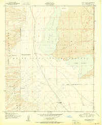 Lake Lucero New Mexico Historical topographic map, 1:24000 scale, 7.5 X 7.5 Minute, Year 1950