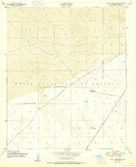 Lake Lucero NE New Mexico Historical topographic map, 1:24000 scale, 7.5 X 7.5 Minute, Year 1950