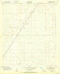 Lake Lucero SE New Mexico Historical topographic map, 1:24000 scale, 7.5 X 7.5 Minute, Year 1950