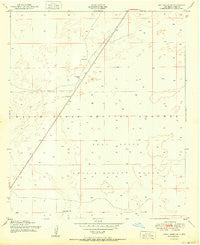 Lake Lucero SE New Mexico Historical topographic map, 1:24000 scale, 7.5 X 7.5 Minute, Year 1950