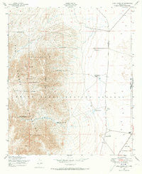 Lake Lucero SW New Mexico Historical topographic map, 1:24000 scale, 7.5 X 7.5 Minute, Year 1948