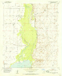 Lake Mc Millan North New Mexico Historical topographic map, 1:24000 scale, 7.5 X 7.5 Minute, Year 1955