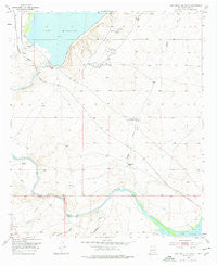 Lake Mc Millan South New Mexico Historical topographic map, 1:24000 scale, 7.5 X 7.5 Minute, Year 1955