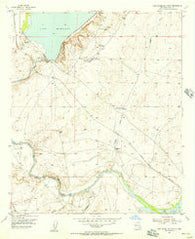 Lake Mc Millan South New Mexico Historical topographic map, 1:24000 scale, 7.5 X 7.5 Minute, Year 1955