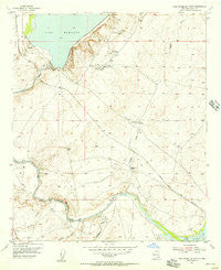 Lake Mc Millan South New Mexico Historical topographic map, 1:24000 scale, 7.5 X 7.5 Minute, Year 1955