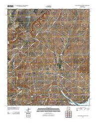 Lake McMillan South New Mexico Historical topographic map, 1:24000 scale, 7.5 X 7.5 Minute, Year 2010