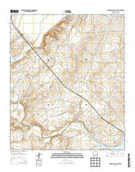 Lake McMillan South New Mexico Historical topographic map, 1:24000 scale, 7.5 X 7.5 Minute, Year 2013