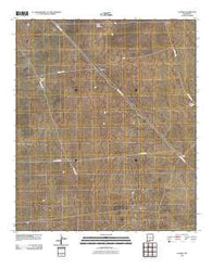 Lanark New Mexico Historical topographic map, 1:24000 scale, 7.5 X 7.5 Minute, Year 2010